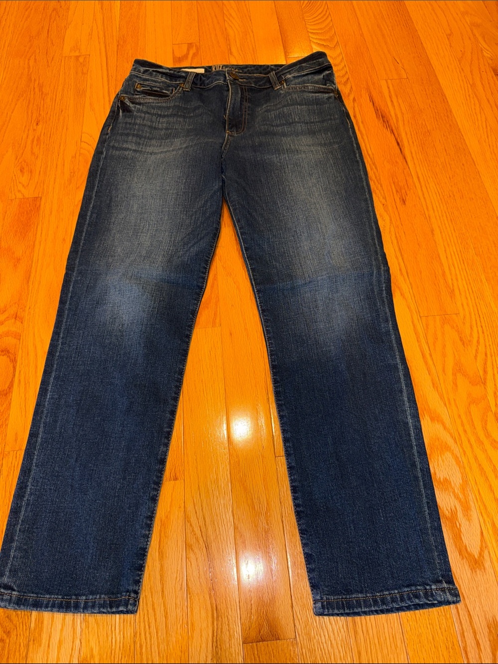Kut from the Kloth Dark Blue Straight Jeans